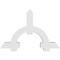 Ekena Millwork Ericson Architectural Grade PVC Gable Bracket, 60"W x 40"H x 4"D x 6"F, 16/12 Pitch GBP060X40X0406ERI00 - alternate 5